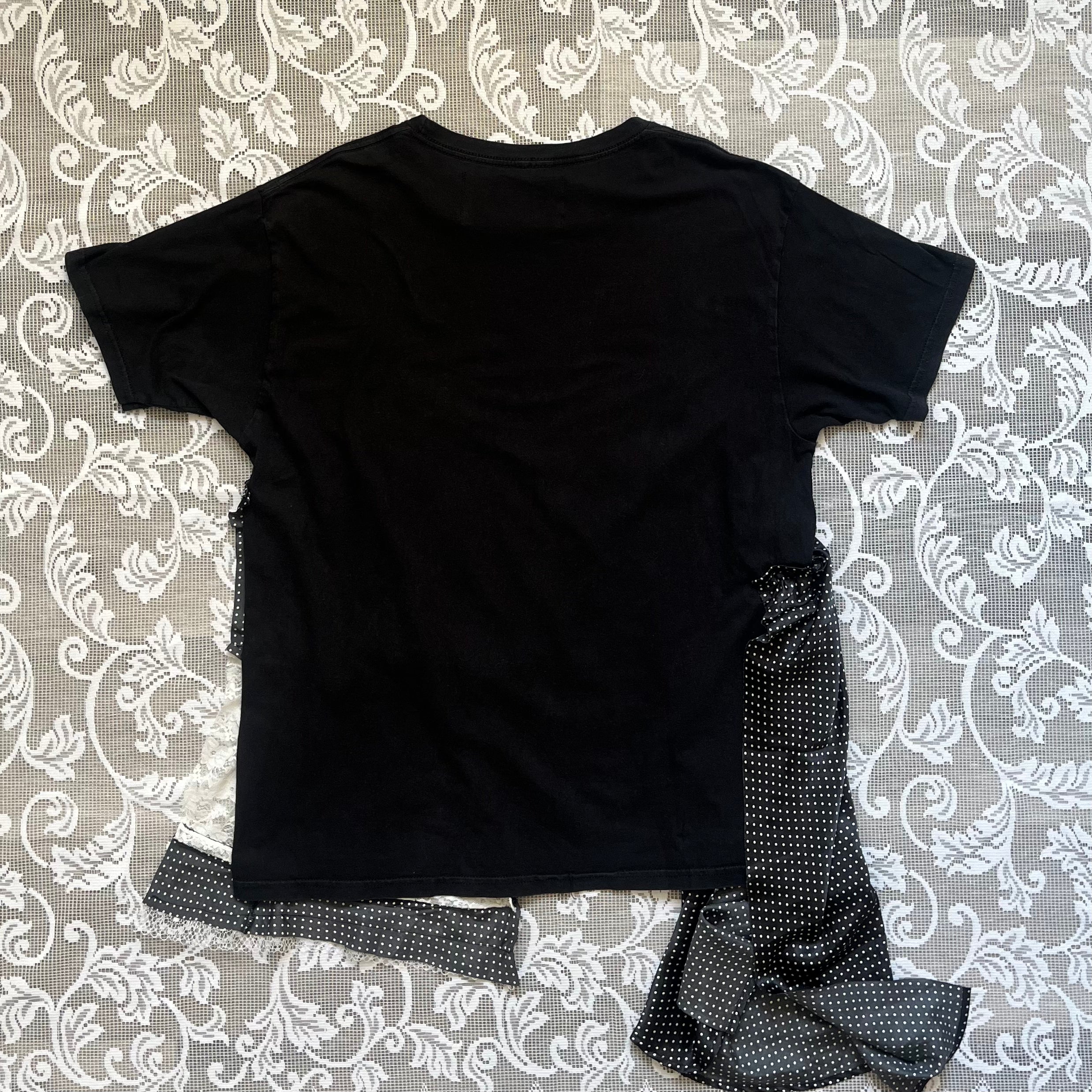 Vintage Polka Dot Lingerie Tee