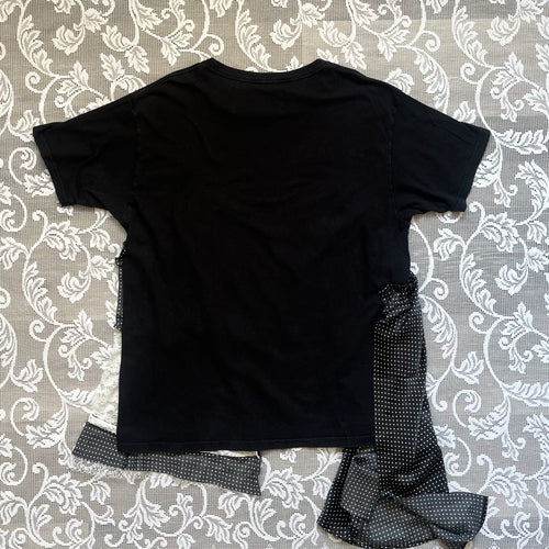 Vintage Polka Dot Lingerie Tee
