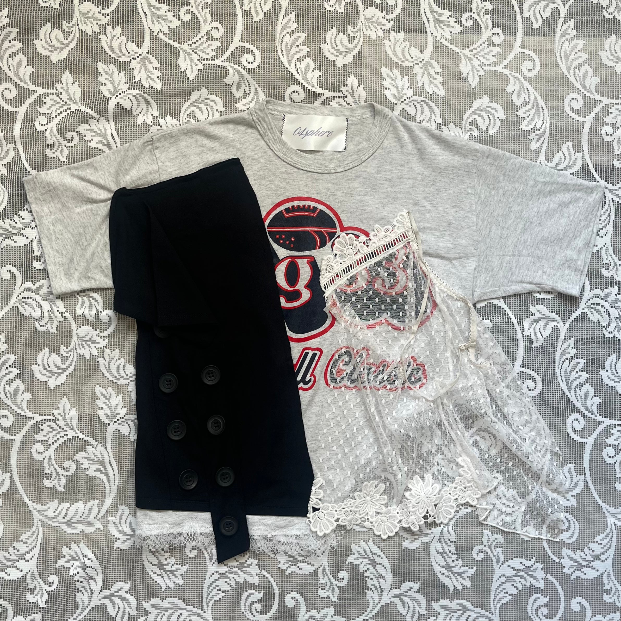 Offcuts Vintage Graphic Lingerie Tee