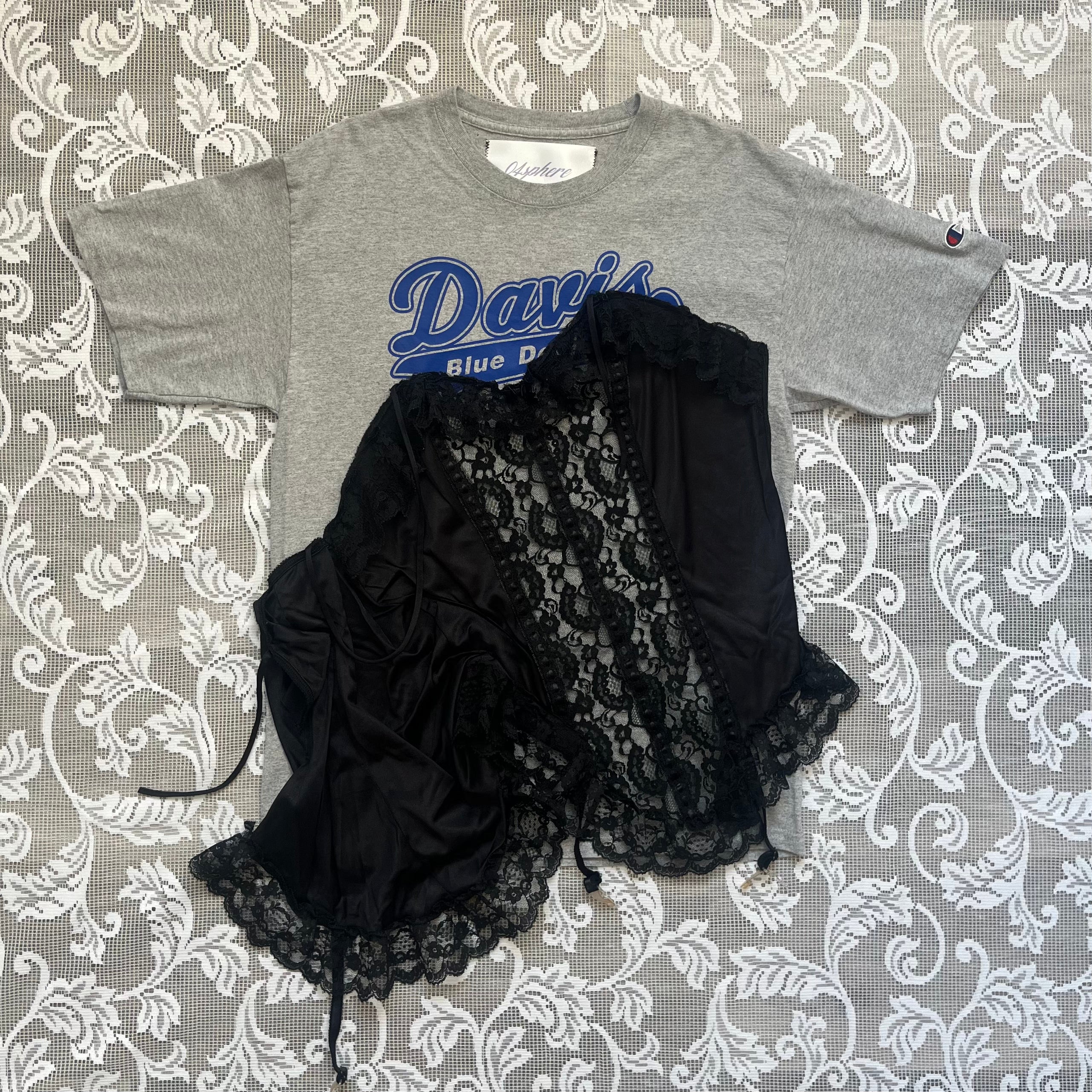 Vintage Sports Graphic Lingerie Tee